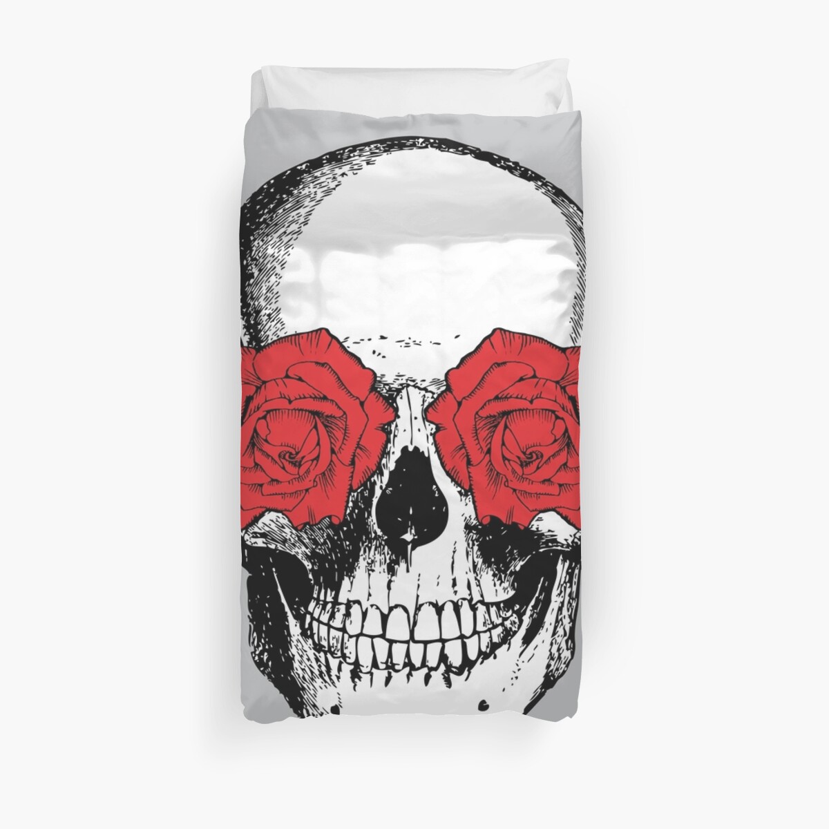 Skull And Roses Skull And Flowers Skulls And Skeletons