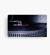 Spin That Record Canvas Print