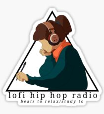 lofi hip hop radio - beats to relax/study to Sticker