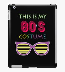 80s Costume iPad Case/Skin