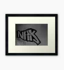 Nak. Framed Print