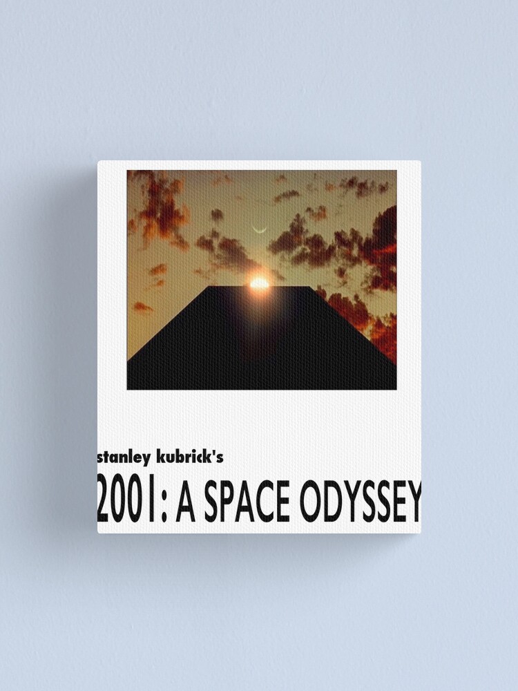 2001 A Space Odyssey Monolith Canvas Print