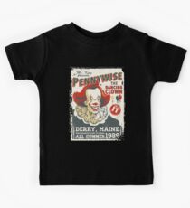 The Dancing Clown - Stephen King - Vintage Distressed Circus Kids T-Shirt
