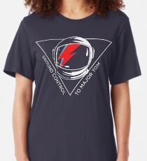 Tribute to David Bowie Slim Fit T-Shirt