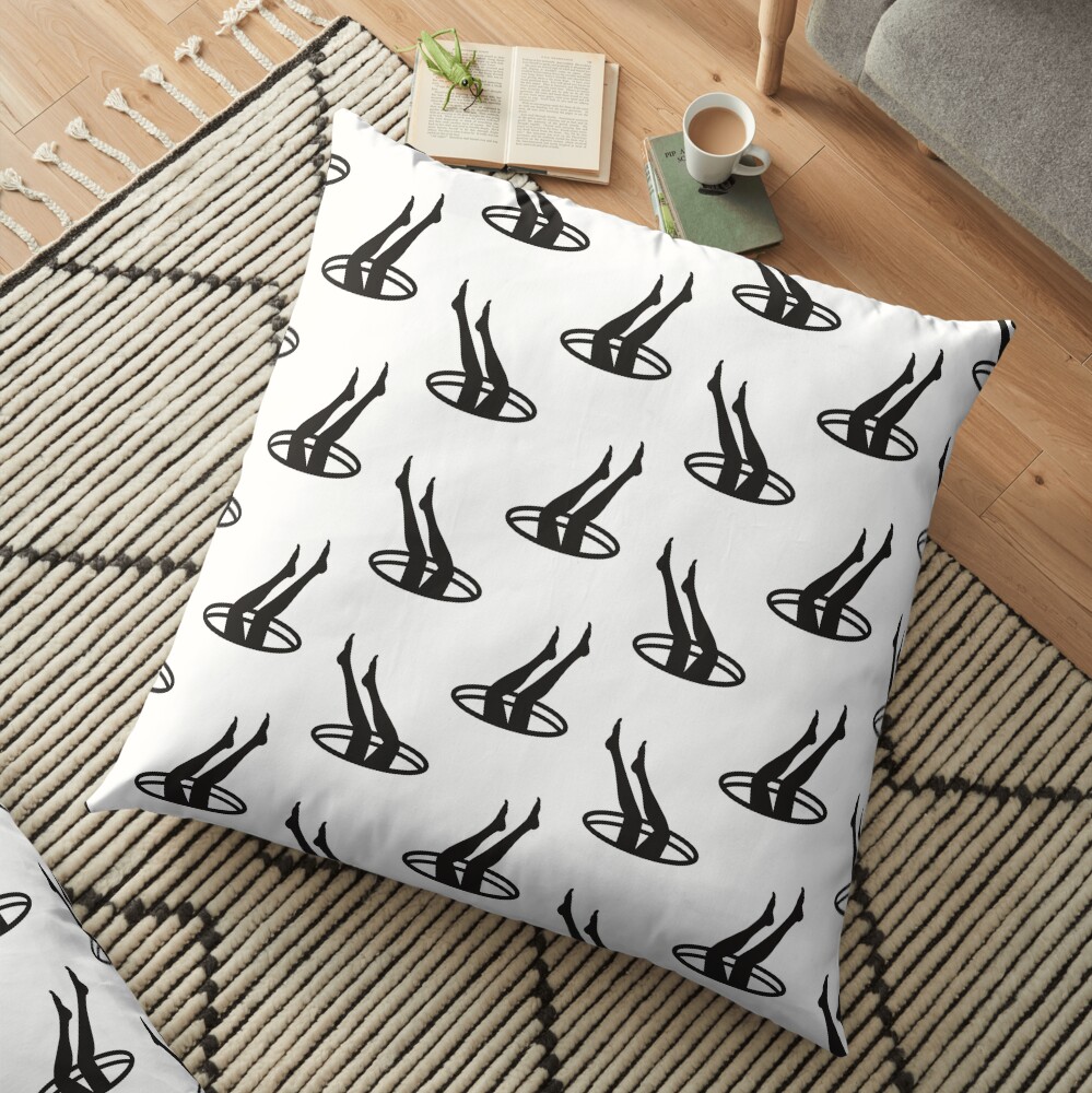Mischief (Patterns Please) Floor Pillow