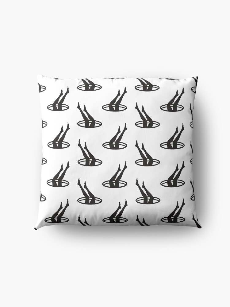 Alternate view of Mischief (Patterns Please) Floor Pillow