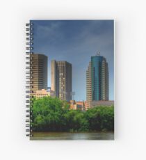 Winnipeg Skyline Spiral Notebook