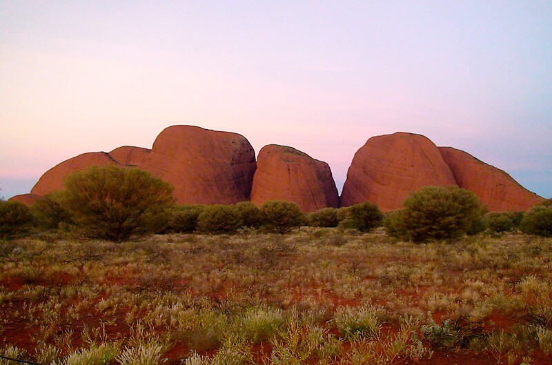 "Kata Tjuta (The Olgas) At Sunset" By TonyCrehan | Redbubble