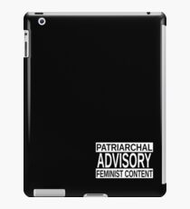 Feminist Content version 2 iPad Case/Skin