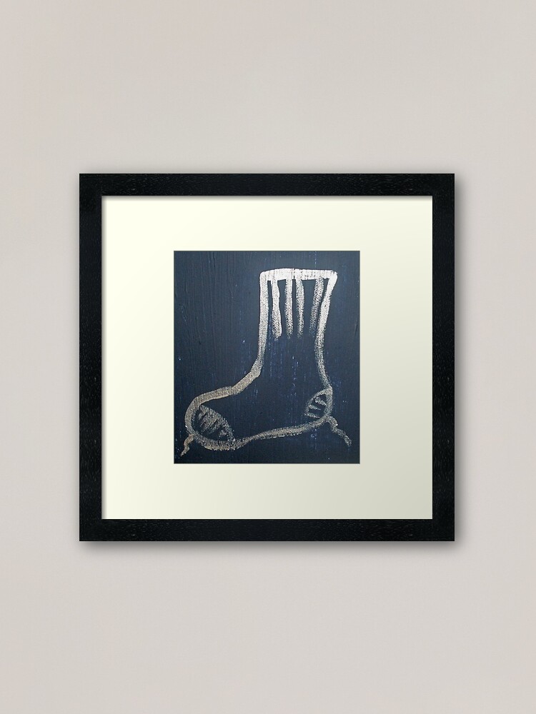 Alternate view of Sock Framed Art Print