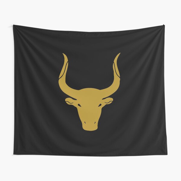 Taurus - Zodiac Symbols Tapestry