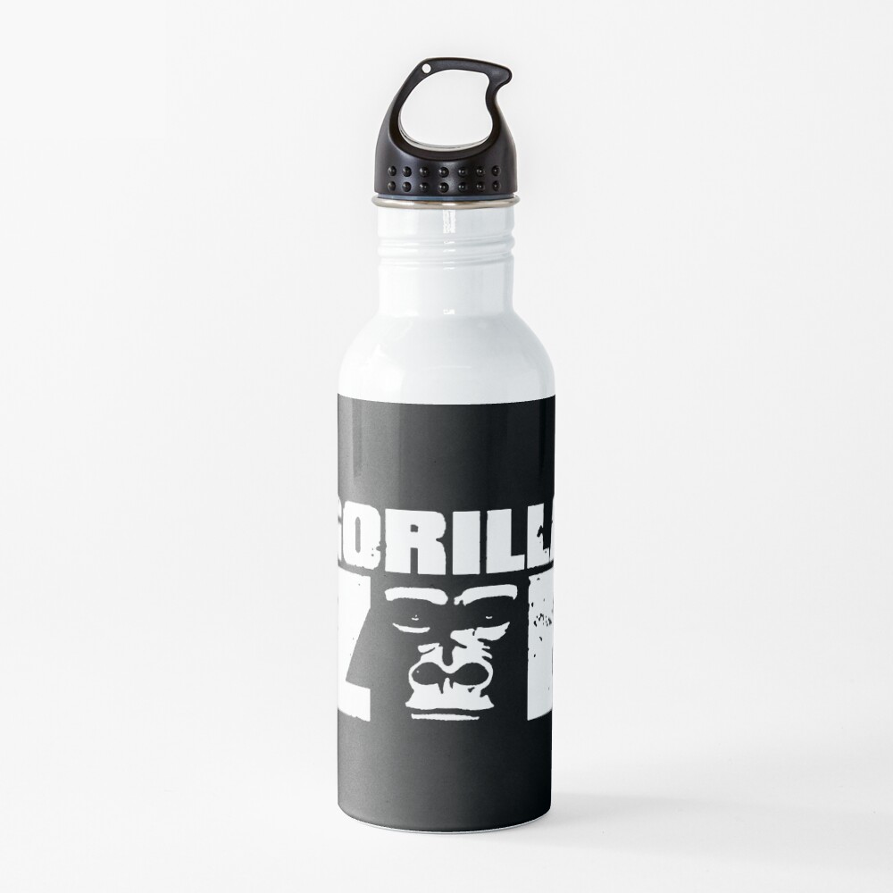 "Gorilla Zoe" Water Bottle by ThoseKey Redbubble