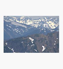 Olympic Mountains Photographic Print