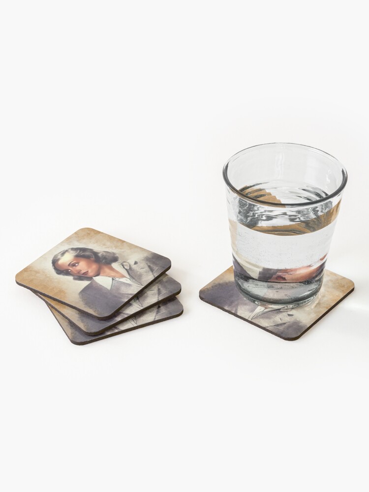 Alternate view of Carole Lombard, Vintage Actress Coasters (Set of 4)