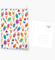 Summer Pops and Ice Cream Dreams Postcards