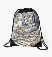 Melbourne in detail Drawstring Bag