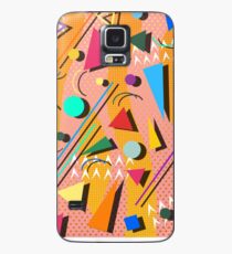 80s pop retro pattern Case/Skin for Samsung Galaxy