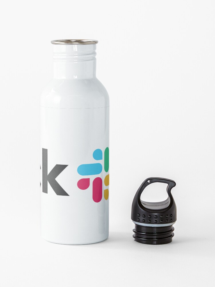 Alternate view of Slack new logo Water Bottle