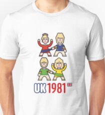 Camiseta ajustada Reino Unido 1981