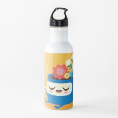 Flower Pot Head and Magic Tea Water Bottle