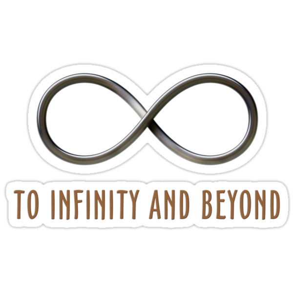 to infinity and