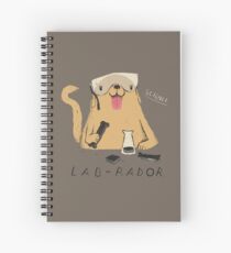 lab-rador Spiral Notebook