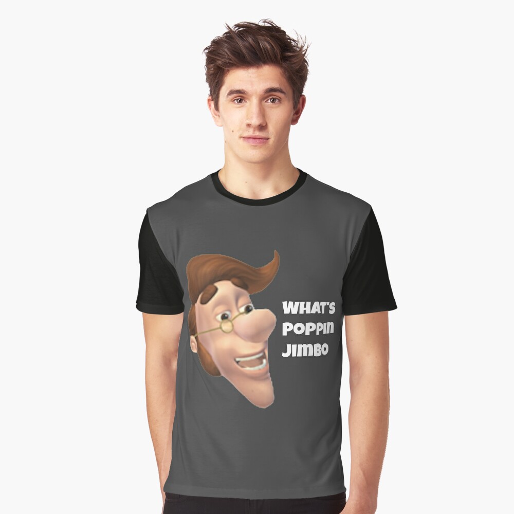 Whats Poppin Jimbo Meme T Shirt By Freshmemes Redbubble 