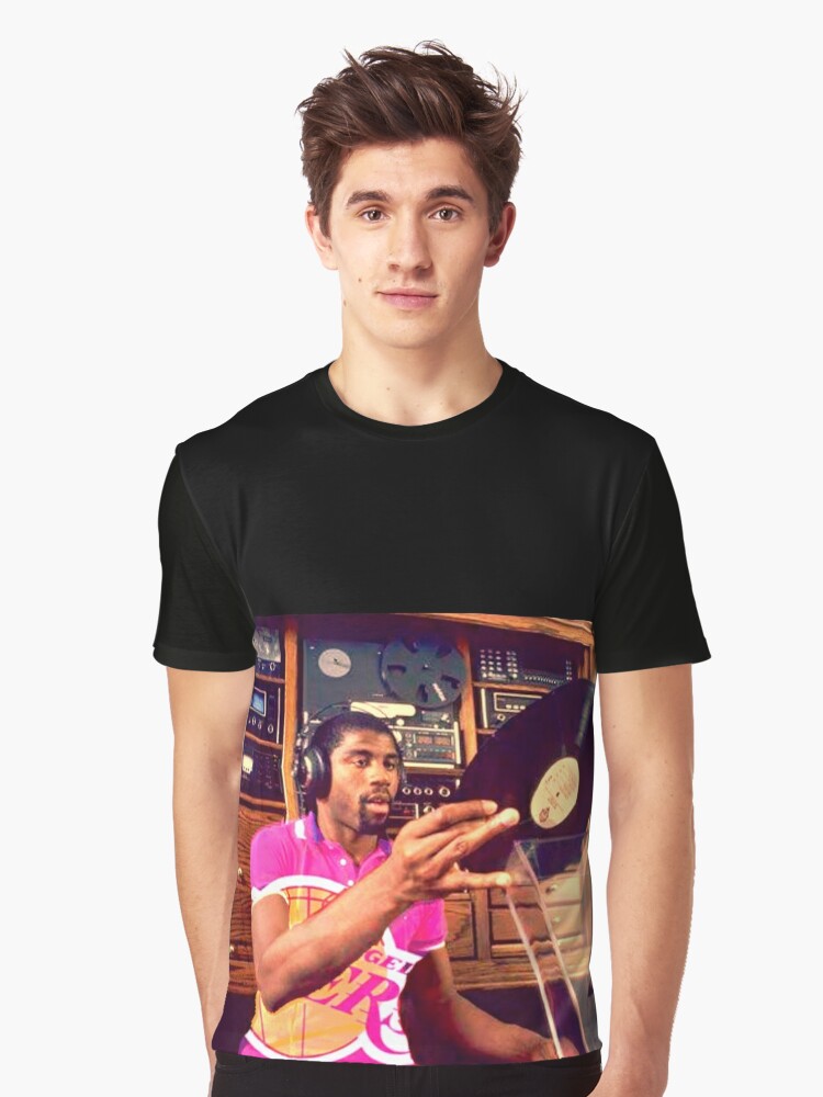 magic johnson dj shirt