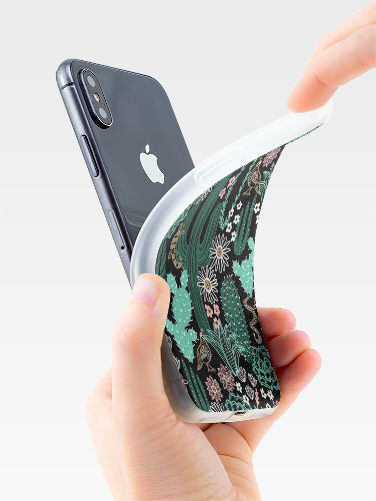 Alternative Ansicht von Sonora-Landschaft iPhone-Hülle & Cover