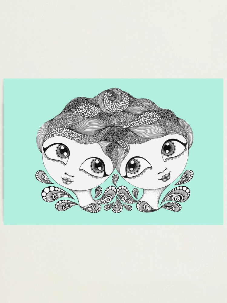 Alternate view of Double Trouble Photographic Print