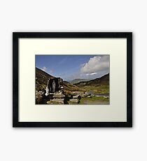 Stop for a prayer Framed Print