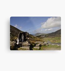 Stop for a prayer Metal Print