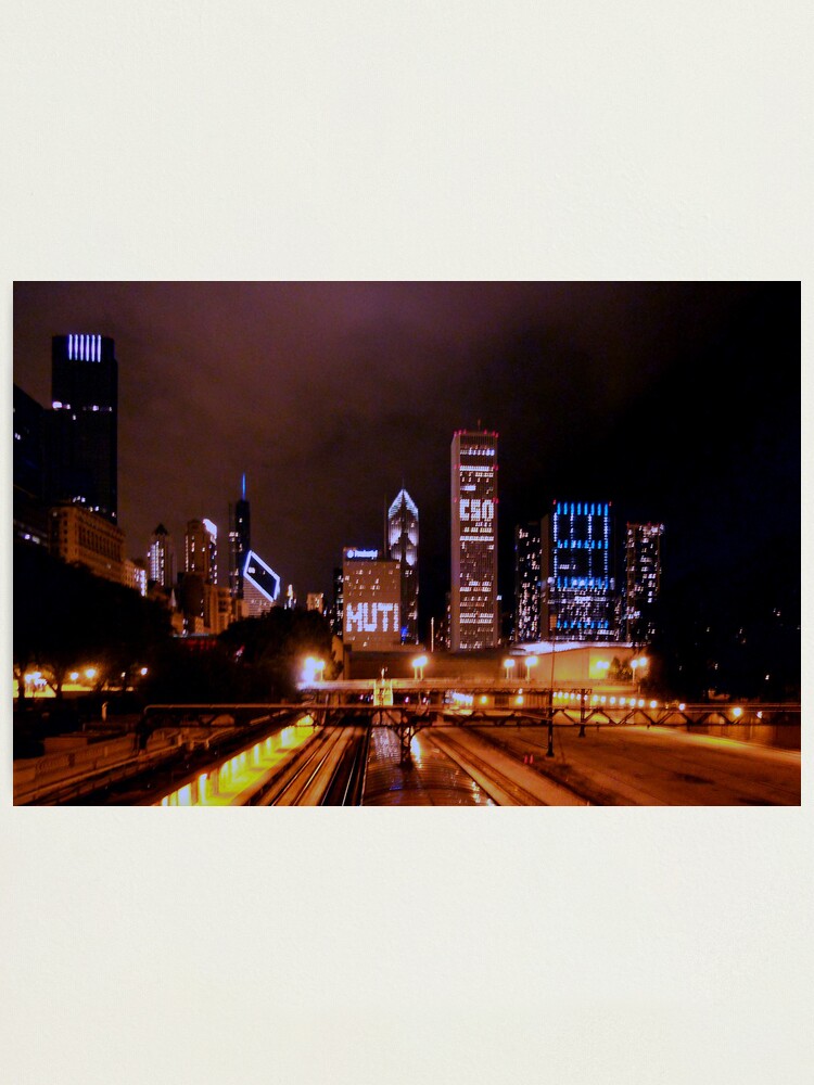 Alternate view of Festa Muti No. 2 -- The City at Night Photographic Print
