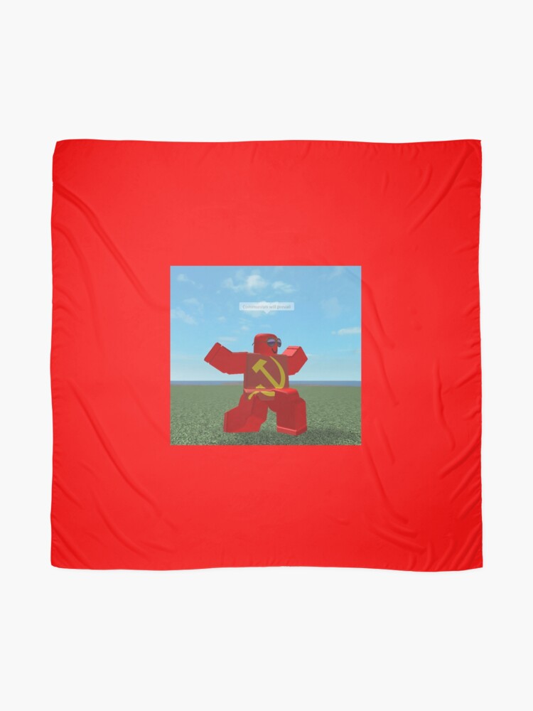 Communism Will Prevail Roblox Meme Scarf By Thesmartchicken - roblox memes aesthetic 11 in 2020 roblox memes roblox funny roblox