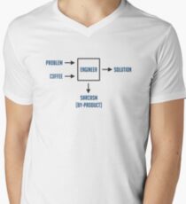 Engineering Sarcasm By-product Men's V-Neck T-Shirt