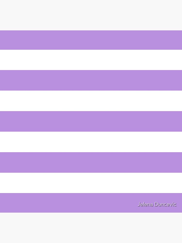 Stripes (Parallel Lines) - Purple White by sitnica