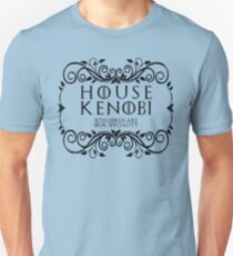 House Kenobi (black text) Unisex T-Shirt