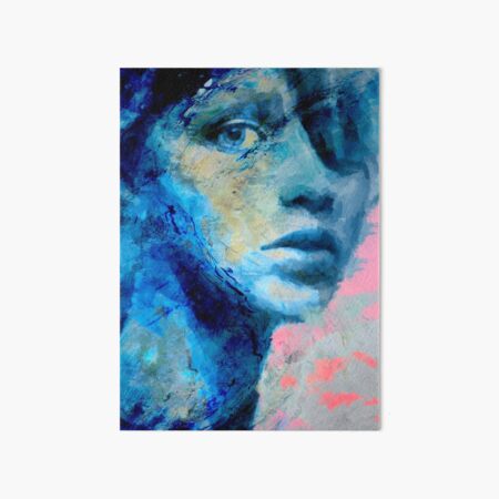 Blue IV Art Board Print