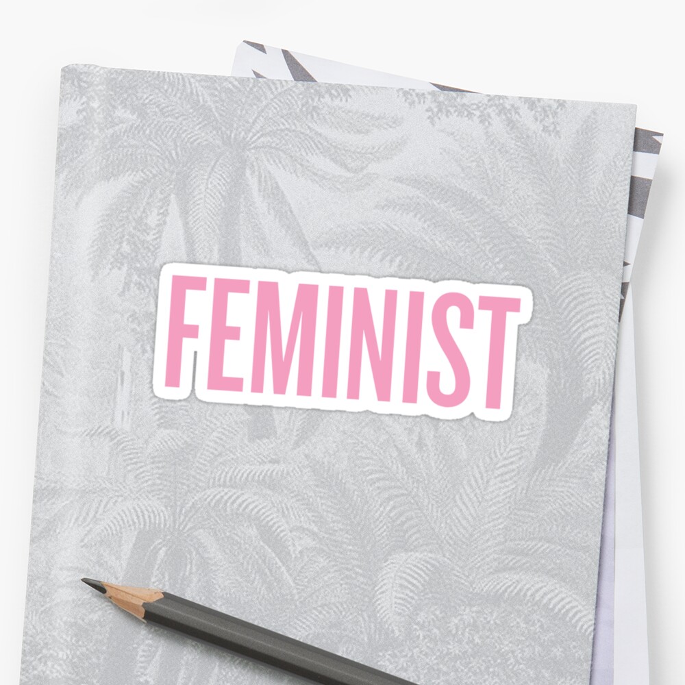 Feminist Stickers By Alltimenish Redbubble