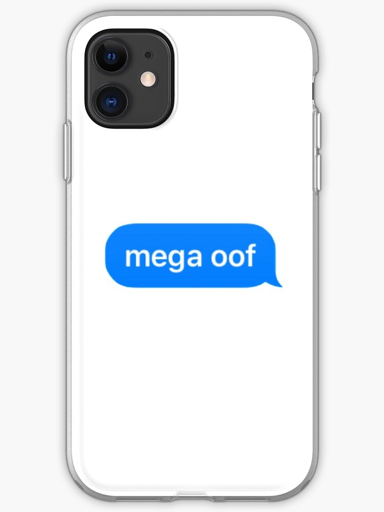 Mega Oof Iphone Case Cover By Katya29t Redbubble - mega ooof roblox