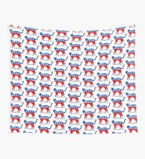 Democrat DemoCAT Cat Lover Liberal 2020 Tapestry
