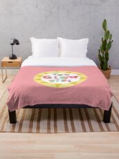 You Glow Girl Throw Blanket