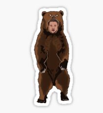 Midsommar Christian Bear Costume Sticker