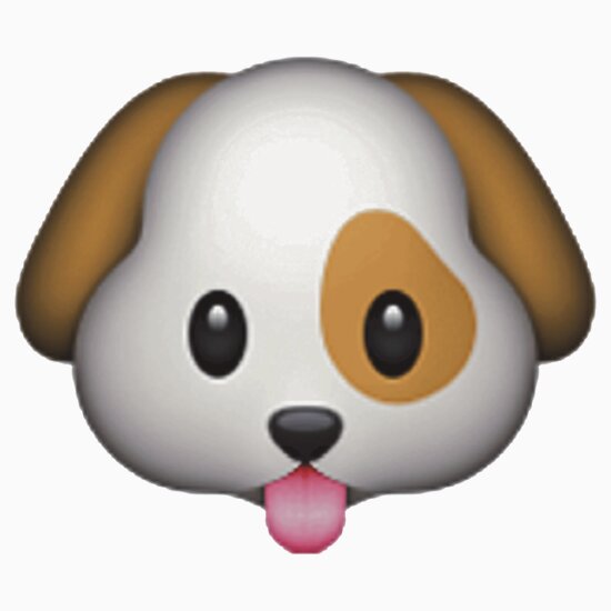 emoji hund