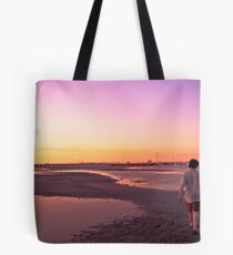 Sunset at Portarlington Tote Bag