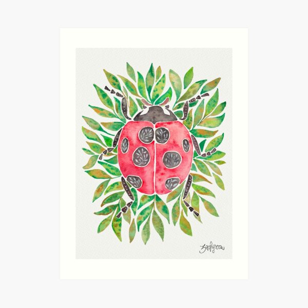 Ladybug Art Print