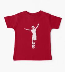 Megan Rapinoe The Victory Pose - White Stencil Baby T-Shirt