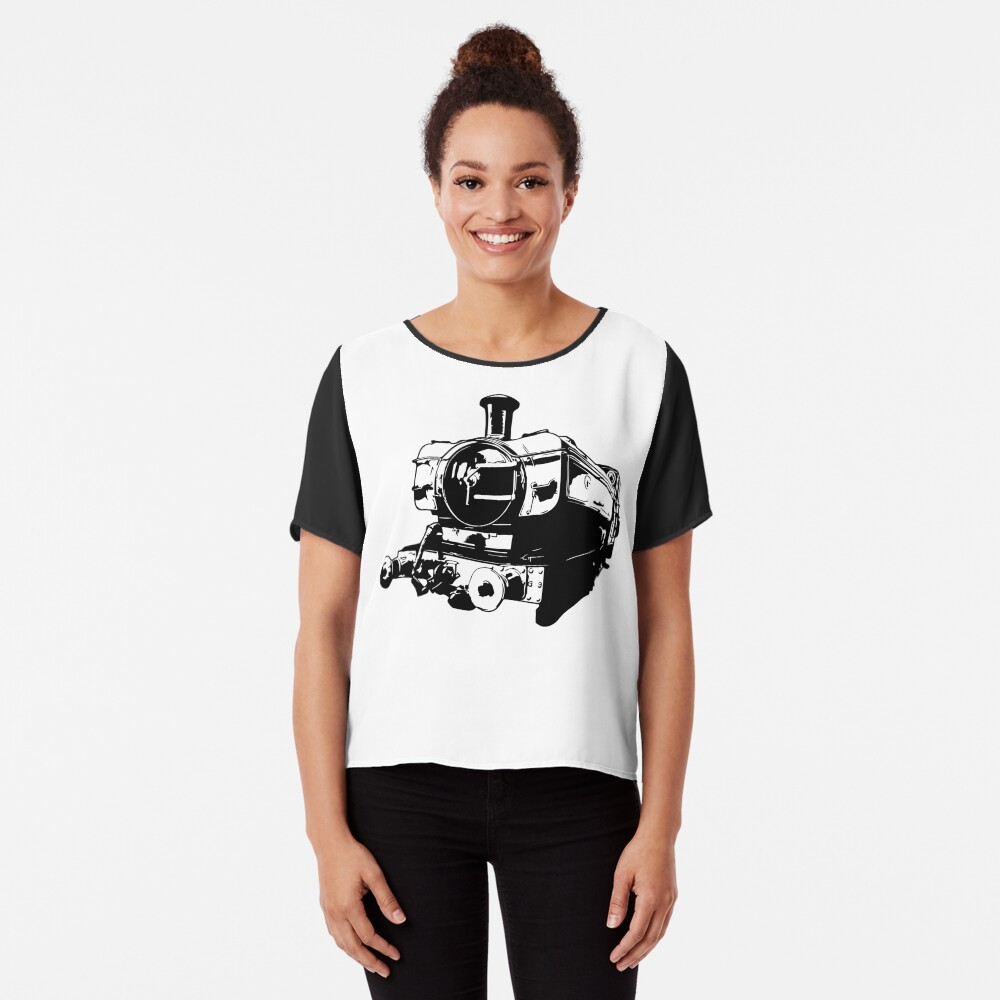 Classic 0-6-0 GWR 5700 Class Steam Train Chiffon Top