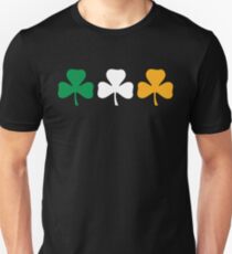 Camiseta ajustada Bandera del trébol de Irlanda