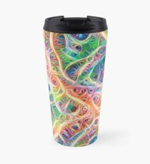 Neural network motif Travel Mug